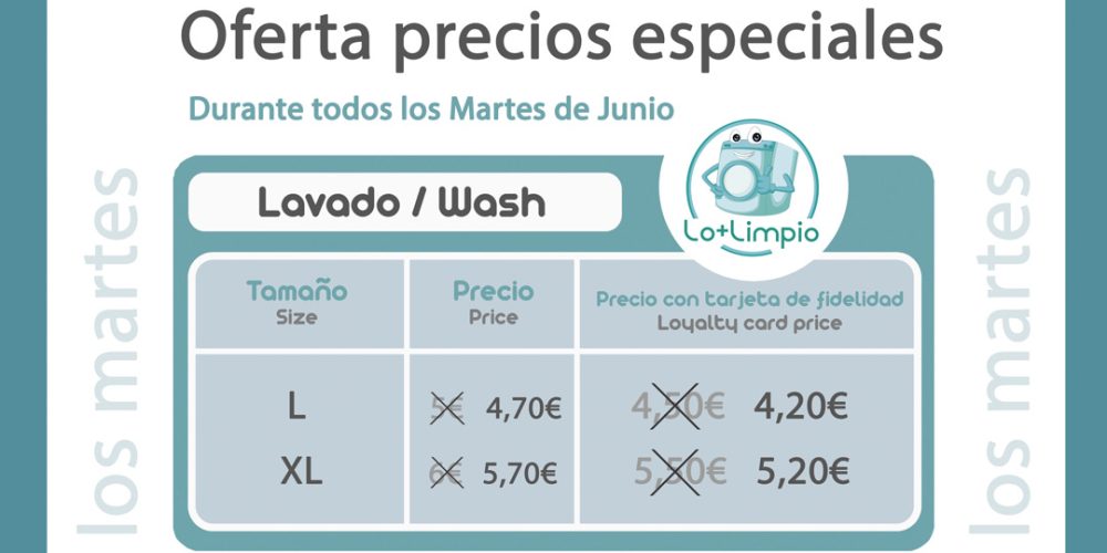 Oferta Los Martes más Barato durante 2020 y 2021